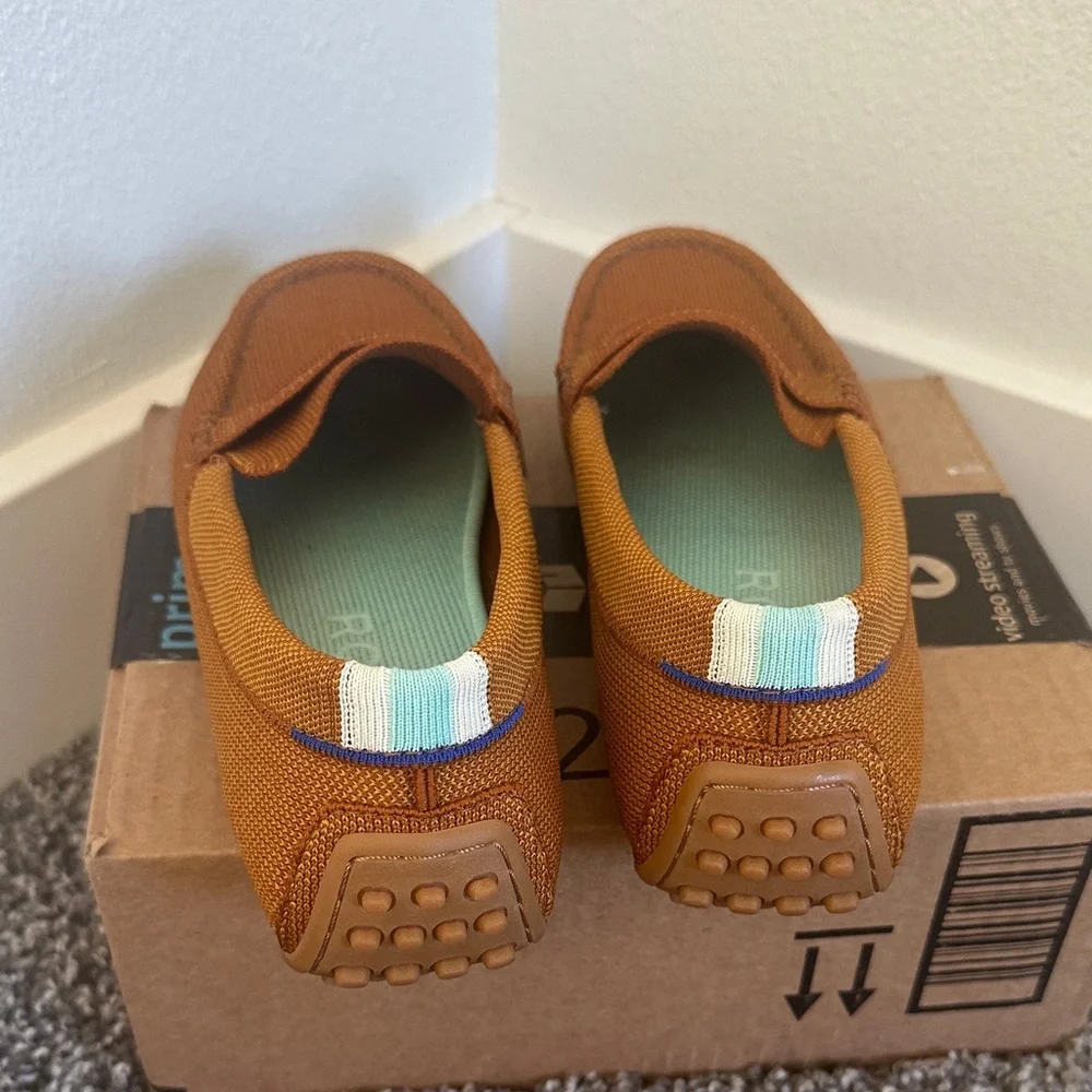 Rothy's Vibrant Orange Loafers - Picture 3 of 4